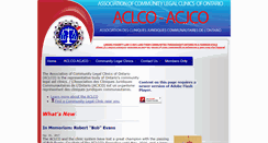 Desktop Screenshot of aclco.org