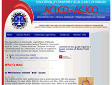 Tablet Screenshot of aclco.org